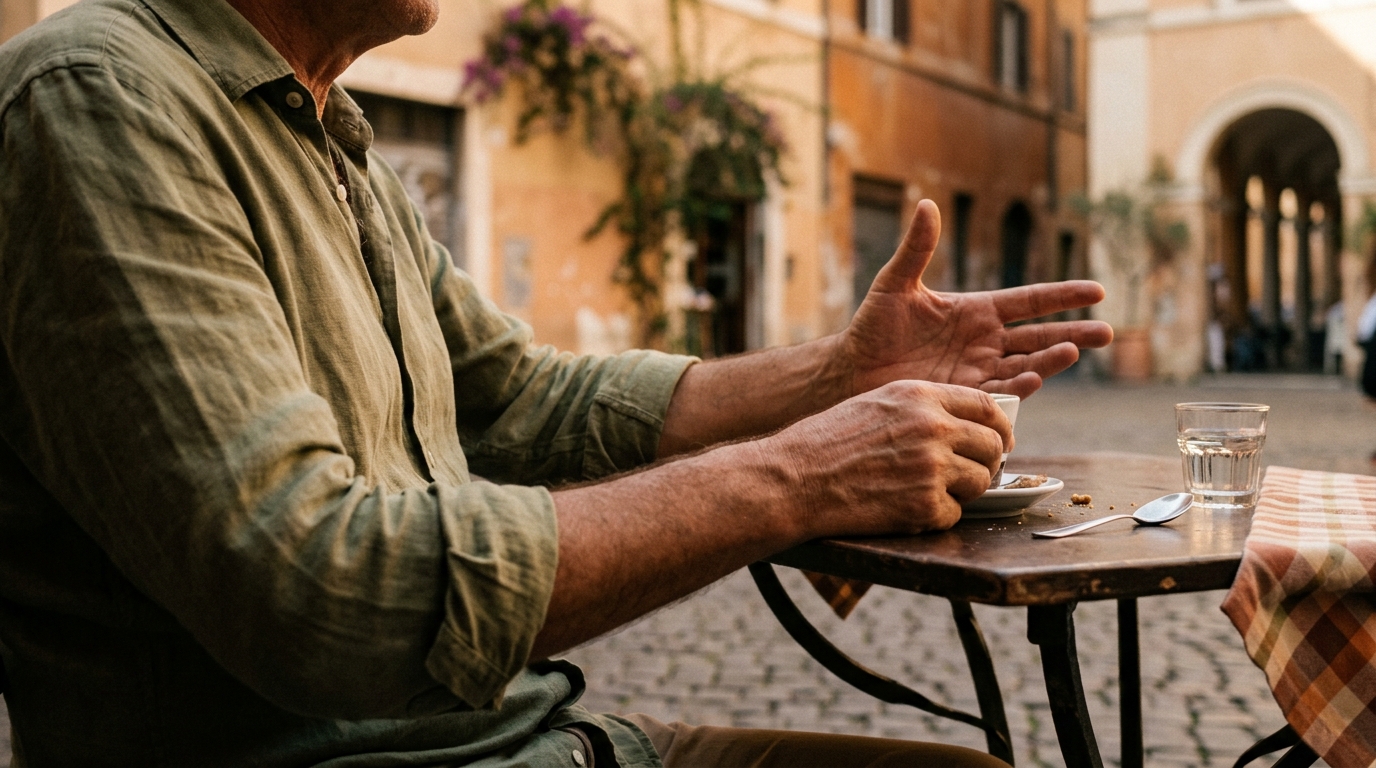 I gesti che nessuno ti insegna prima di atterrare a Roma