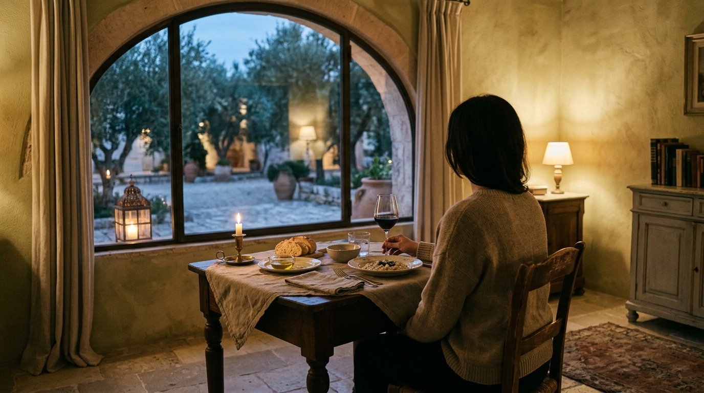 La stanza che mi ha insegnato a cenare da solo
