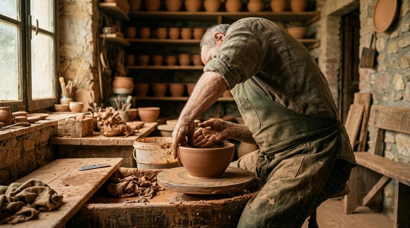 Le mani che costruiscono i luoghi che ricordiamo