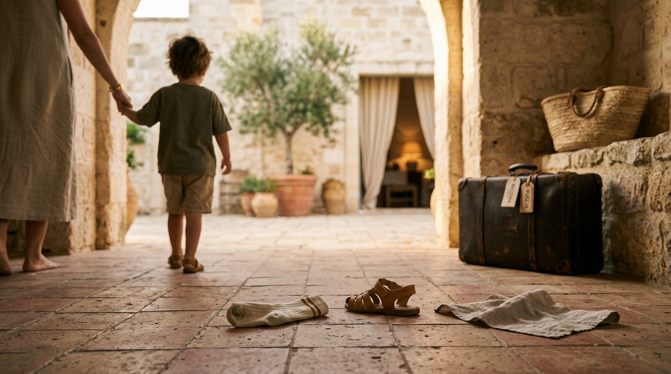 Quando il calzino sinistro sparisce e la vacanza inizia davvero