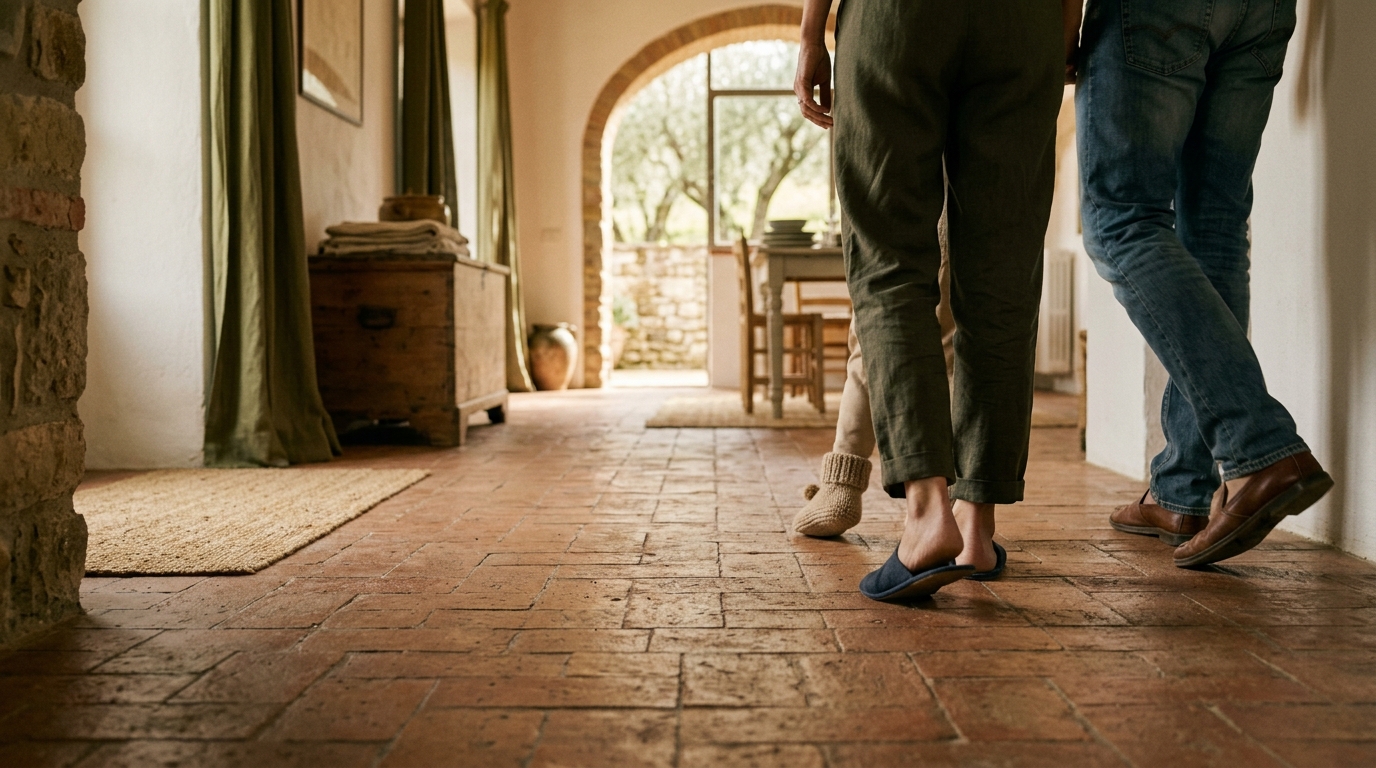 Il rumore delle pantofole sul cotto e altre piccole vittorie